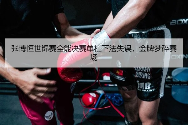 张博恒世锦赛全能决赛单杠下法失误，金牌梦碎赛场